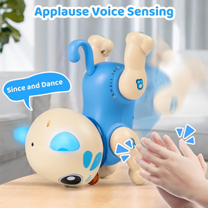 اسباب بازی ربات گربه موزیکال کنترلی آبی Robot Cat Toy for Kids, Remote Control Kitty Toys_اسباب بازی ربات